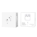 XO Q6 Pro Pods Sixth Generation White Wireless Earbuds