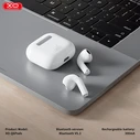 XO Q6 Pro Pods Sixth Generation White Wireless Earbuds