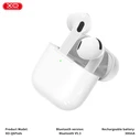 XO Q6 Pro Pods Sixth Generation White Wireless Earbuds