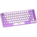 XO Wireless Bluetooth Tri Colour Keyboard Purple KB 12