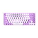 XO Wireless Bluetooth Tri Colour Keyboard Purple KB 12