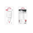 XO Charger XO L163 2 Ports USB-A and USB-C PD30W QC18W White