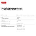 XO Charger XO L163 2 Ports USB-A and USB-C PD30W QC18W White