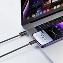 XO USB-A to Type-C Charging and Data Cable 3A 1m Black NB302
