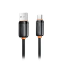 XO Καλώδιο High-Speed USB A αρσ. - USB Type-C αρσ. 15W 1.00m Black NB302