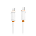 USB Cables XO USB High-Speed Type-C Male to USB Type-C Male 60W 1m White