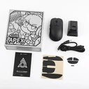 Ασύρματο ποντίκι AJAZZ AJ159 APEX-3 Model-3950-8K με dock φόρτισης, Μαύρο