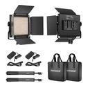 Neewer 660 Bi-Color LED Lighting Kit 40W (2x Lamps, Stands, Diffusers)