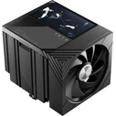 TRYX TURRIS T620 CPU Air Cooler Dual-Tower with 5-inch Display, 120mm Fans, Black