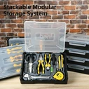 DELI Household Tool Set 29PCS Black Yellow