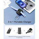 CHARMAST W1205 MagSafe Power Bank 10000mAh 20W Black