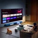 Προτζέκτορας Yaber K2s Pro LCD FullHD 1080p με ηχεία JBL και subwoofer - Μαύρο
