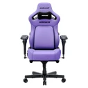 Anda Seat Kaiser 4 V2 XL Gaming Chair PVC Leather Adjustable 6D Armrests - Purple