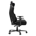Anda Seat Novis Ultra XL Υφασμάτινη Καρέκλα Gaming με Ρυθμιζόμενα Μπράτσα Μαύρη