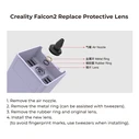 CREALITY Falcon2 Replace Protective Lens