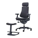 LiberNovo Omni Dynamic Black Office Chair
