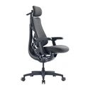 LiberNovo Omni Gen Office Chair with Adjustable Armrests, Graphite