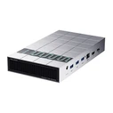Peladn G2E Thunderbolt 5 Docking Station με HDMI/DisplayPort 4K PD Ethernet & σύνδεση 2 Οθονών - Ασημί
