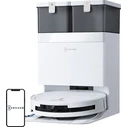 Ecovacs DEEBOT T50 OMNI Gen3 Robot Vacuum & Mop with Laser Mapping, 25000Pa Suction - White