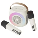 ATC-10 Wireless Karaoke Speaker Beige (2 Microphones)