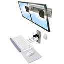 Ergotron Neo-Flex Keyboard Wall Mount, White