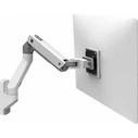Ergotron HX Wall Monitor Mount (white) up to 42" (106.7 cm), supports 9.1–19.1 kg, raises 29.2 cm — VESA 75x75 / 100x100 / 200x100 / 200x200