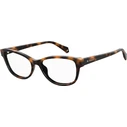 Polaroid Women's Acetate Butterfly Frame Glasses Brown Tortoise PLD D370 086