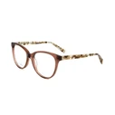 Pierre Cardin Women's Acetate Cat Eye Eyeglass Frame Brown - P.C. 8476 09Q