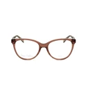 Pierre Cardin Women's Acetate Cat Eye Eyeglass Frame Brown - P.C. 8476 09Q