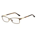 Jimmy Choo Μεταλλικός Σκελετός Γυαλιών Καφέ JC288 09Q