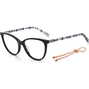 Missoni Women's Acetate Cat Eye Eyeglass Frame Black MMI 0067 08A