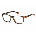 Polaroid Men's Acetate Eyeglass Frame Brown Tortoise PLD D417 N9P