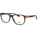 Polaroid Men's Acetate Eyeglass Frame Brown Tortoise PLD D417 N9P