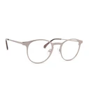 Polaroid Men's Metal Eyeglass Frame Silver PLD D442 R81