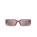 Tommy Hilfiger Γυναικεία Γυαλιά Ηλίου TJ0056/S 35J/0J - Διάφανος Κοκκάλινος Σκελετός, Ροζ Degraded Φακοί