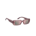 Tommy Hilfiger Γυναικεία Γυαλιά Ηλίου TJ0056/S 35J/0J - Διάφανος Κοκκάλινος Σκελετός, Ροζ Degraded Φακοί