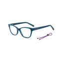Missoni Women's Acetate Eyeglass Frame Blue MMI 0072 ZI9