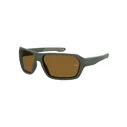 Under Armour UA RECON DLD Unisex Sunglasses — Polarized Brown Lenses (64/15/125)