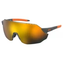 Under Armour Unisex Sunglasses UA Halftime/F 2M8/50 - Grey frame, Orange multilayer lenses