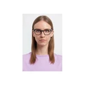 M Missoni Women's Optical Frame MMI 0105 DKH (52/17/145) Matte Plum Black