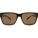 Polaroid Suncover PLD9018/S 086/SP Unisex Fit-Over Sunglasses — Brown Lenses, Polarized