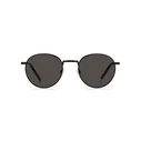 Tommy Hilfiger Men's Sunglasses TH-1973-S-003 (50/22/145) Black Metal Frame, Grey Lenses, UV400