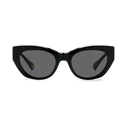 Polaroid Women's Sunglasses PLD6199/S/X 807M9 - Black Resin Cat Eye Frame, Grey Polarized Lenses (50/20/140 mm)