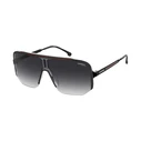 CARRERA Unisex Sunglasses 1060/S OIT (99/01/140) - Black Injected Frame, Grey Degraded Category 3 Lenses