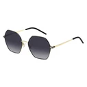 BOSS Women's Sunglasses BOSS 1589/S 2M2 - Golden Metal Frame, Grey Lenses (57/17/141)