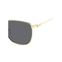 Polaroid Sunglasses PLD4159GSXJ5G – Metal Golden Frame, Grey Polarized Lenses, 56/17/145 mm, Category 3 UV400