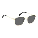 Polaroid Sunglasses PLD4159GSXJ5G – Metal Golden Frame, Grey Polarized Lenses, 56/17/145 mm, Category 3 UV400