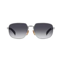DAVID BECKHAM Men's Sunglasses DB7121GSWIJ (60/18/145) — Silver Metal Frame, Grey Gradient Lens, Category 3 - 100% UV