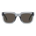 DAVID BECKHAM Men's Sunglasses DB-7118/S KB7/IR — Acetate Grey Frame, Grey Lenses, 52/23/150 mm