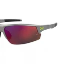 Under Armour Skillz Men's Sunglasses UA SKILLZ/G 4WC/B3 - Grey Frame, Grey Lenses, Aviator